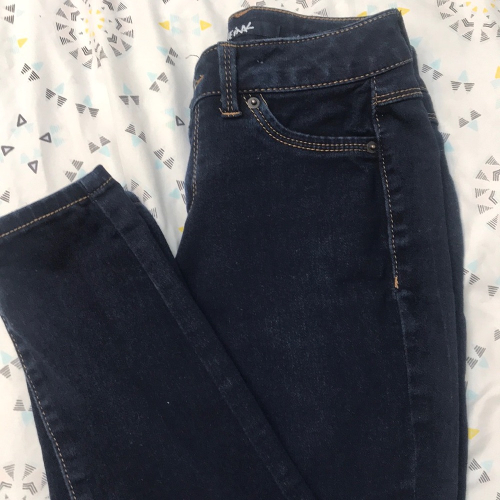 Custom blue jeans